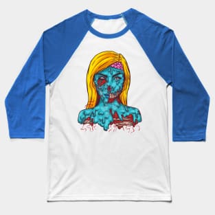 melted zombie skin Baseball T-Shirt
